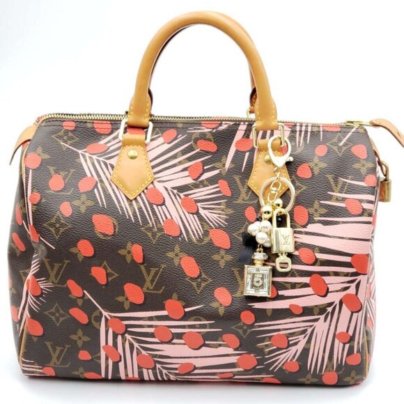 Authentic Louis Vuitton Lock & Key with unbranded Bagcharm, Keycharm, Keychain - Picture 9 of 10